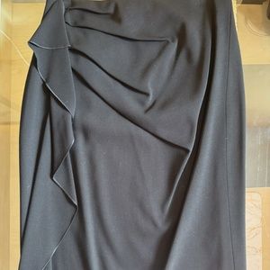 Escada Virgin Wool Pencil Skirt Size 34